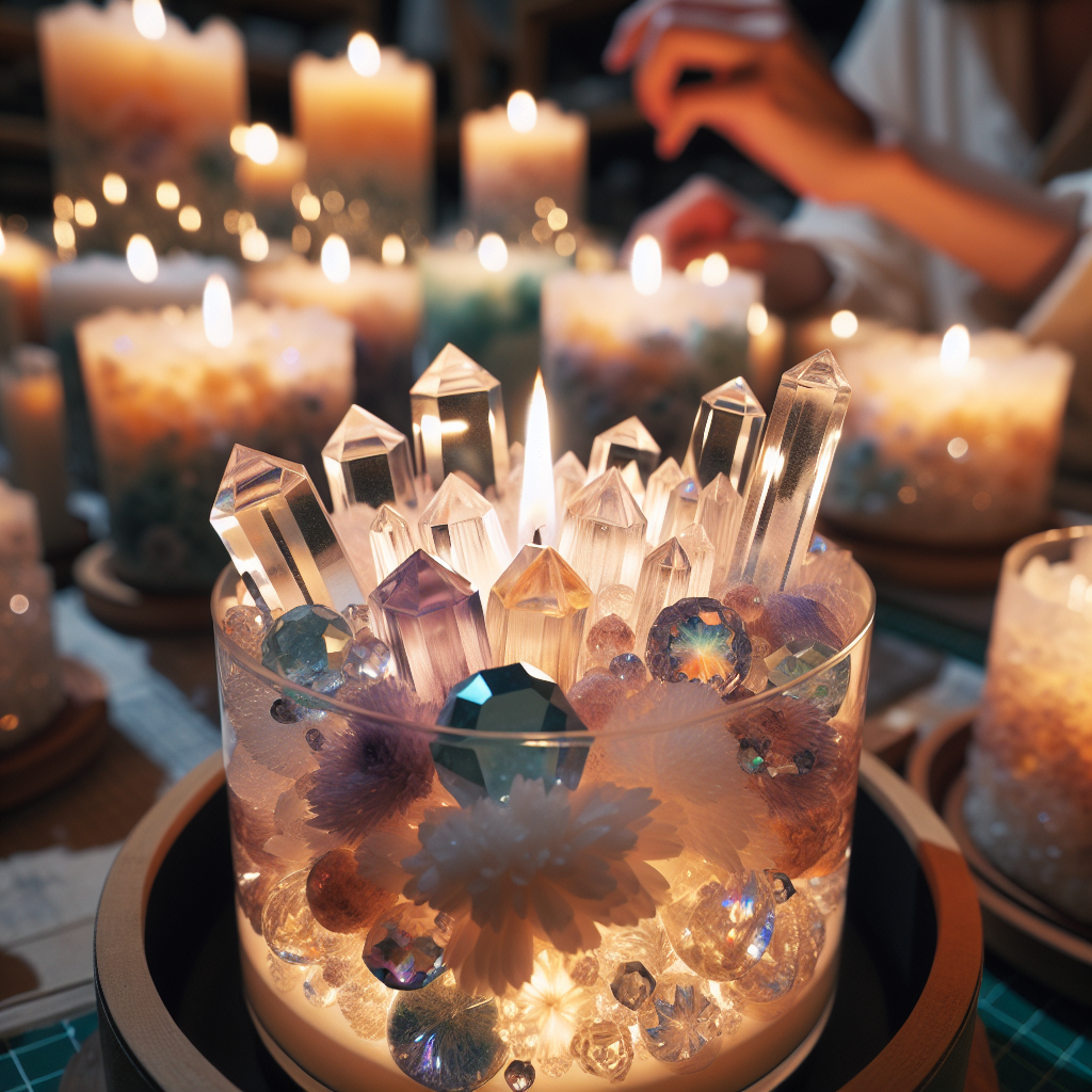 Why Are Hand-Poured Crystal Candles So Popular?