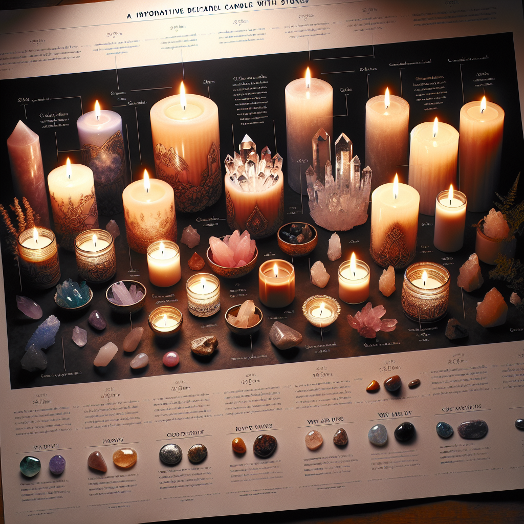 Crystal Candles with Stones: What You Need to Know