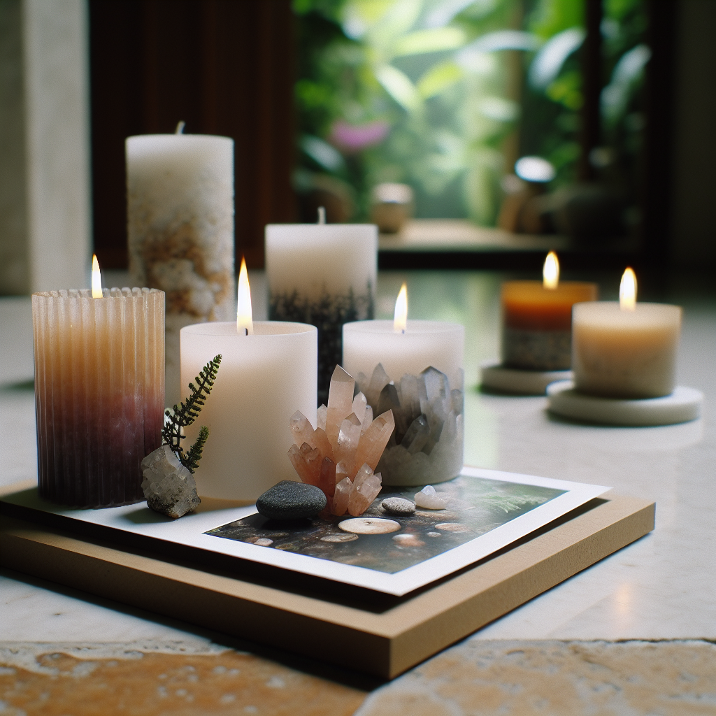 5 Unique Crystal Candles to Add Zen to Your Space