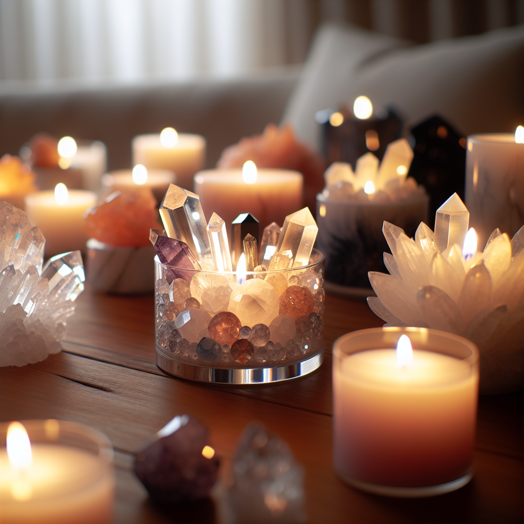 What Are the Best-Scented Crystal Candles for Aromatherapy?