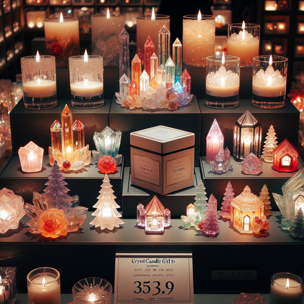 10 Unique Crystal Candle Gifts for the Holiday Season